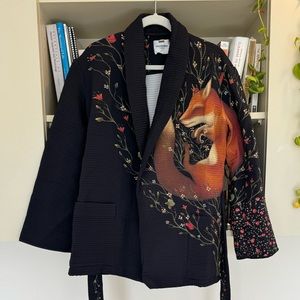 Vilshenko Black Fox Blazer Size M